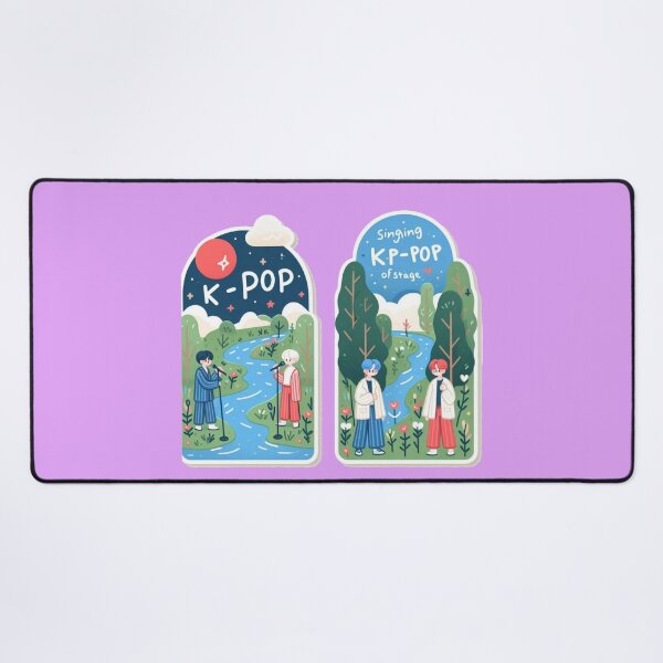 Item preview, Adorable K-Pop Idol Keychain – Cute Charm for Kids' Backpacks & Car Mirrors. designed and sold by PaintMeWorld.