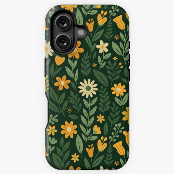 Item preview, Seamless Green Leaves Floral Pattern Botanical Wallpaper designed and sold by Dyarwan.
