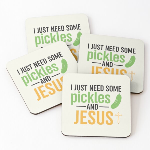 Item preview, I Just Need Pickles and Jesus Religous designed and sold by rafalZielinski.