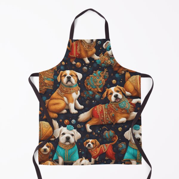 Item preview, Folk Art Bollywood Puppy designed and sold by Colin Bentham.