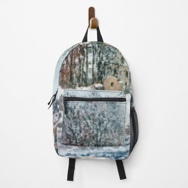 Item preview, The Grand Street Entering to Argenteuil Winter   1885 by Claude Monet  designed and sold by GabyddAlessandr.