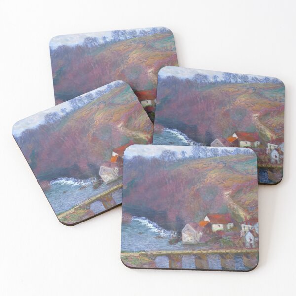 Item preview, La Grande Creuse junto al puente de Vervy, 1889, de Claude Monet designed and sold by GabyddAlessandr.