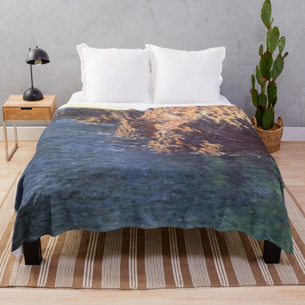 Item preview, The Grotto of Port Domois   1866 by Claude Monet  designed and sold by GabyddAlessandr.