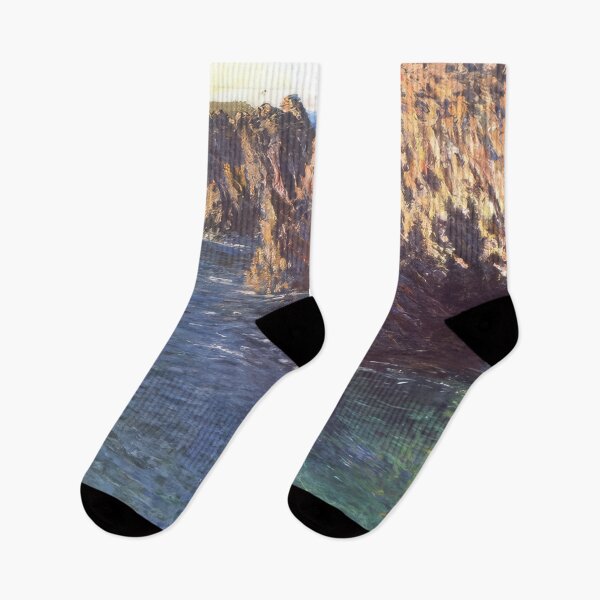 Item preview, The Grotto of Port Domois   1866 by Claude Monet  designed and sold by GabyddAlessandr.