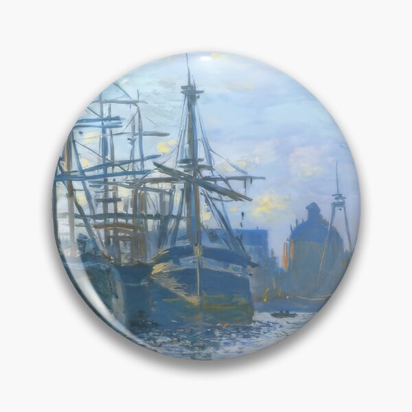 Item preview, The Havre the trade bassin   1874 by Claude Monet  designed and sold by GabyddAlessandr.