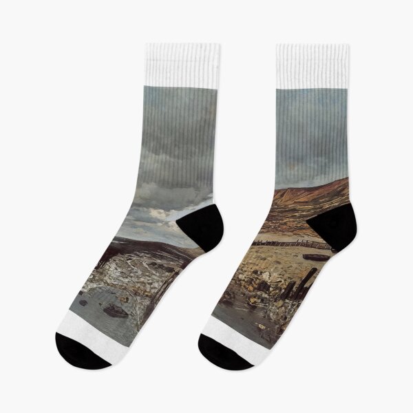 Item preview, The Headland of the Heve at Low Tide   1865 by Claude Monet  designed and sold by GabyddAlessandr.