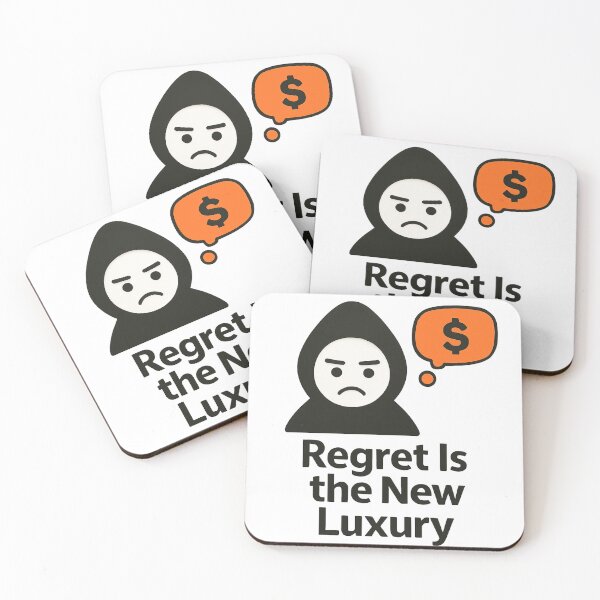 Item preview, Soft Rage Factory™ - Regret Is the New Luxury designed and sold by SoftRageFactory™.
