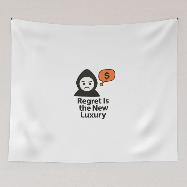 Item preview, Soft Rage Factory™ - Regret Is the New Luxury designed and sold by SoftRageFactory™.
