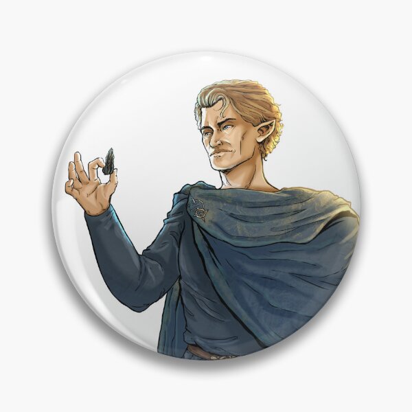 Artikelvorschau, "Elrond – Ringe der Macht Fanart Holding Mithril entworfen und verkauft von anapege.