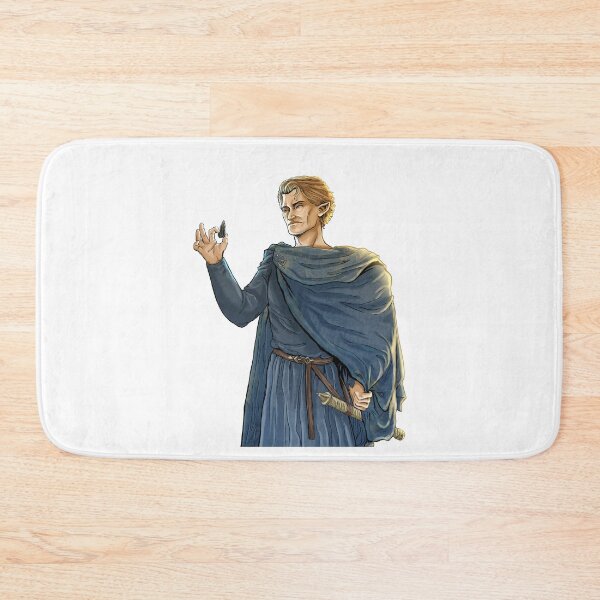 Item preview, "Elrond – Rings of Power Fanart Holding Mithril designed and sold by anapege.