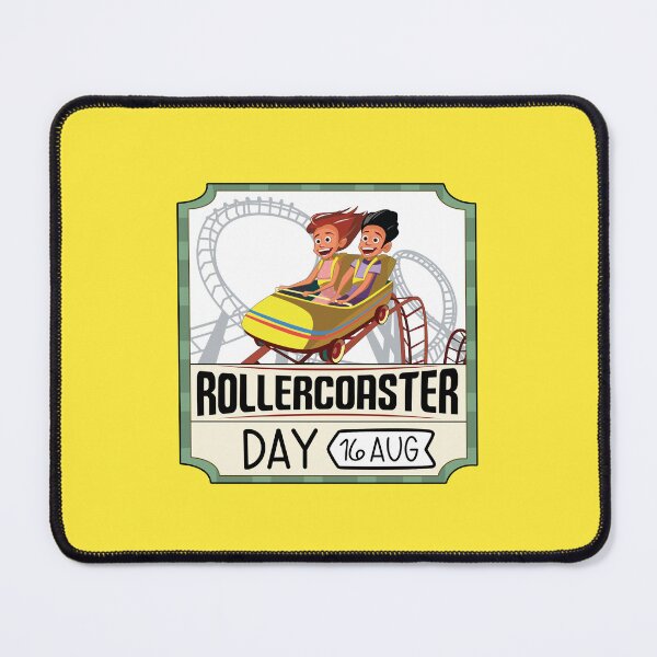 Item preview, 16 Rollercoaster Day - Wacky Holidays designed and sold by ChemicalXShop.
