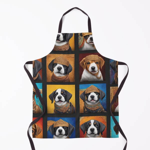 Item preview, Folk Art Bollywood Puppy designed and sold by Colin Bentham.