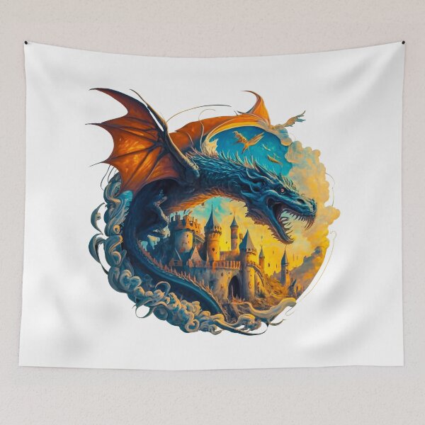 Item preview, Stormfire Over the Kingdom designed and sold by Angry Swan Designs.