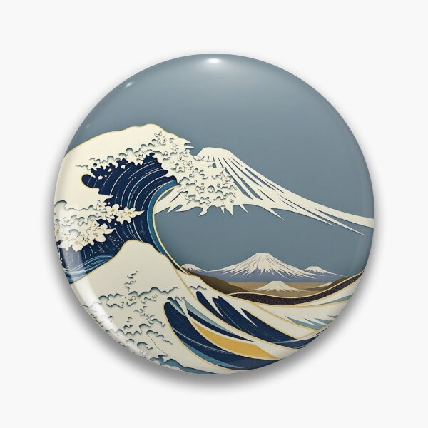 Item preview, Fuji Pixelated – Ukiyo-e Reloaded. designed and sold by Ralek.