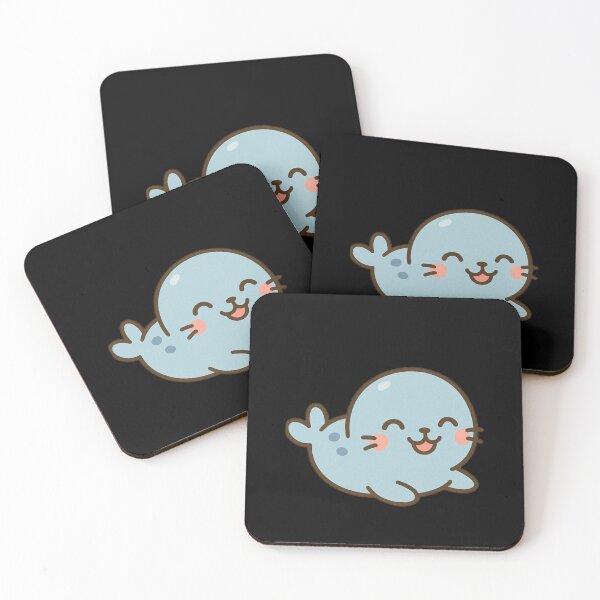 Item preview, Harbor Seals Cute Seal designed and sold by DamioPolArt.