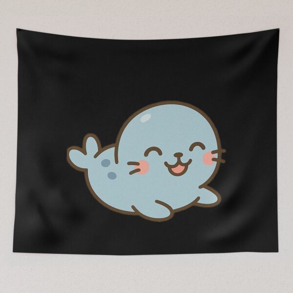 Item preview, Harbor Seals Cute Seal designed and sold by DamioPolArt.
