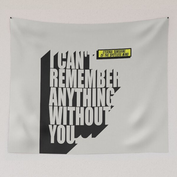 Item preview, A Quote from Eternal Sunshine designed and sold by Enea Kelo.