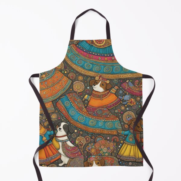 Item preview, Folk Art Bollywood Puppy designed and sold by Colin Bentham.
