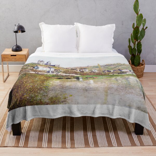 Item preview, The Hills of Vetheuil 1880 by Claude Monet designed and sold by GabyddAlessandr.