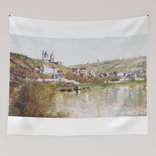 Item preview, The Hills of Vetheuil   1880 by Claude Monet  designed and sold by GabyddAlessandr.