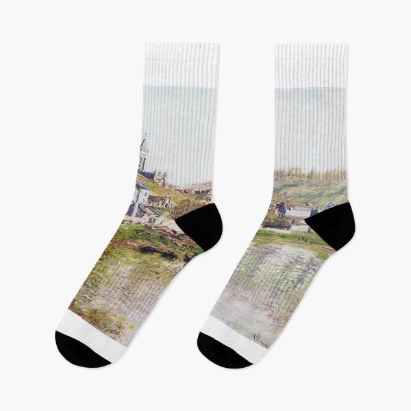 Item preview, The Hills of Vetheuil   1880 by Claude Monet  designed and sold by GabyddAlessandr.