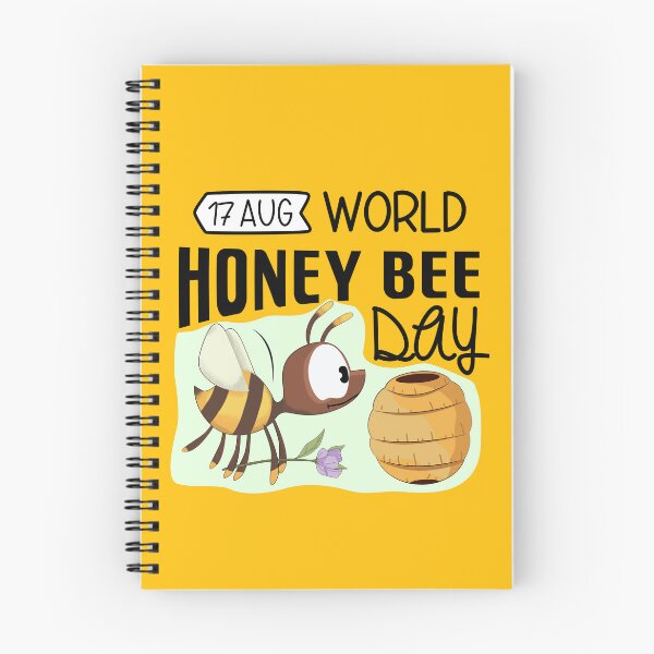 Item preview, 17 Aug World Honey Bee Day - Wacky Holidays  designed and sold by ChemicalXShop.