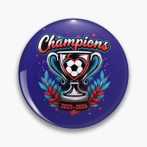 Item preview, Soccer Champions season 2025-2026, fantasy football Trophy Design - Football Winner designed and sold by TheGaliyaStudio.
