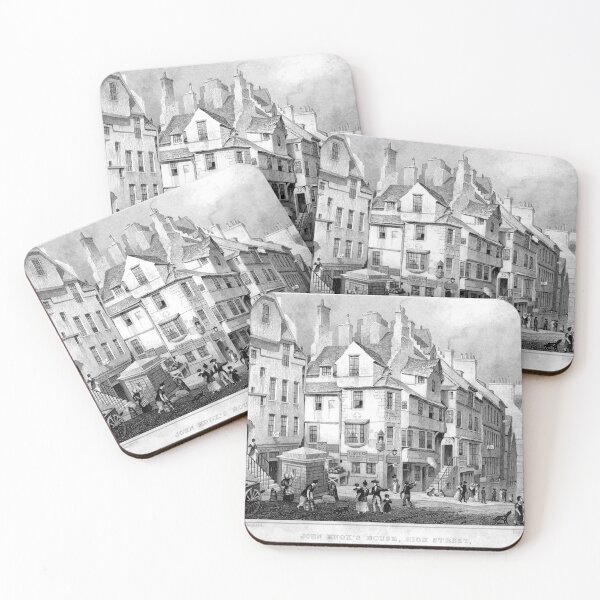 Item preview, John Knox's house, Edinburgh, vintage engraving 1829 designed and sold by IconArchive.