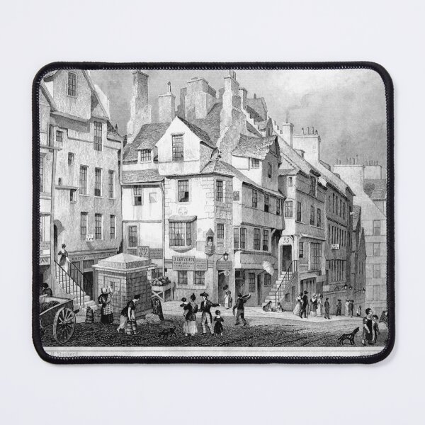 Item preview, John Knox's house, Edinburgh, vintage engraving 1829 designed and sold by IconArchive.