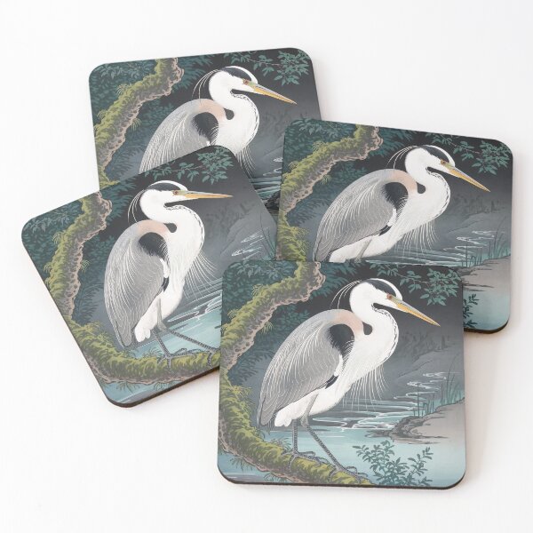 Item preview, Heron Painting by Ohara Koson  designed and sold by Tamas Das.