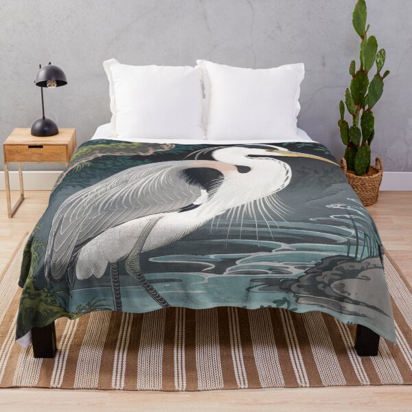 Item preview, Heron Painting by Ohara Koson designed and sold by Tamas Das.