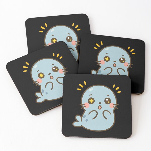 Item preview, Harbor Seals sparkly eyes designed and sold by DamioPolArt.