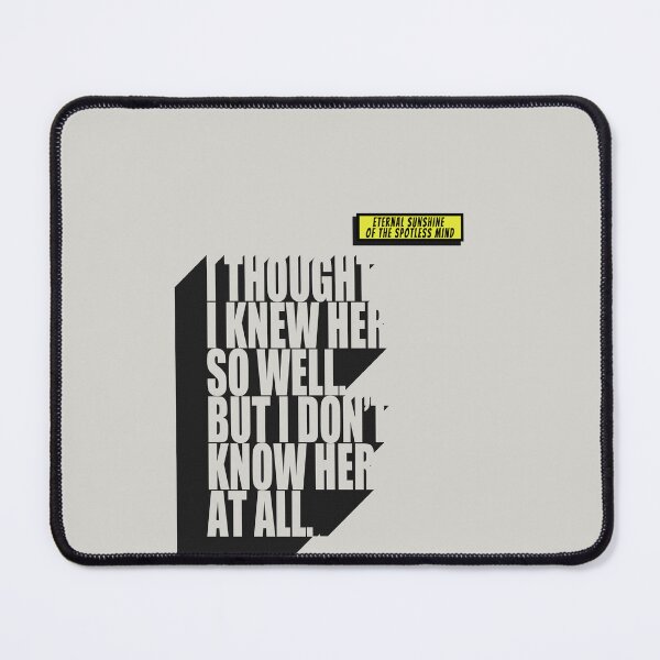 Item preview, A Quote from Eternal Sunshine designed and sold by Enea Kelo.