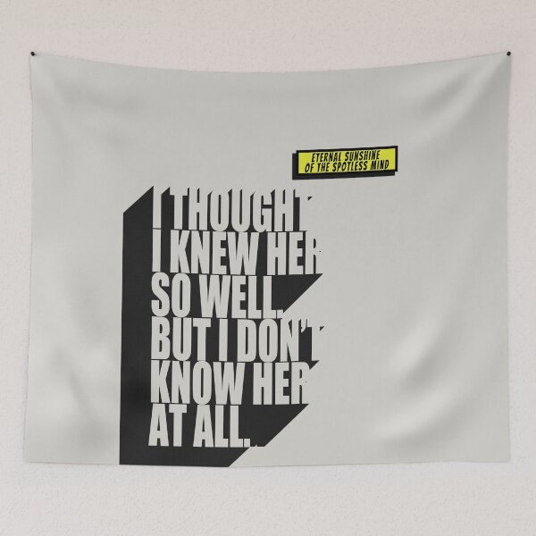 Item preview, A Quote from Eternal Sunshine designed and sold by Enea Kelo.
