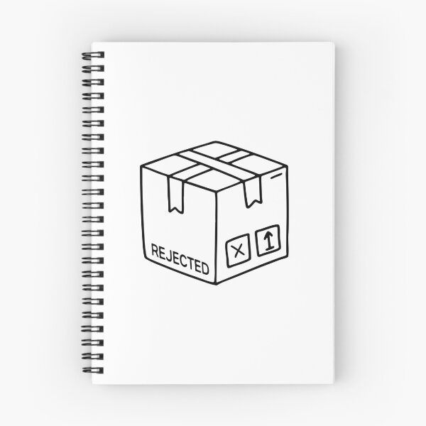 Item preview, Package being returned with a REJECTED sticker on the box designed and sold by rasagamastore.