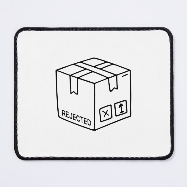 Item preview, Package being returned with a REJECTED sticker on the box designed and sold by rasagamastore.