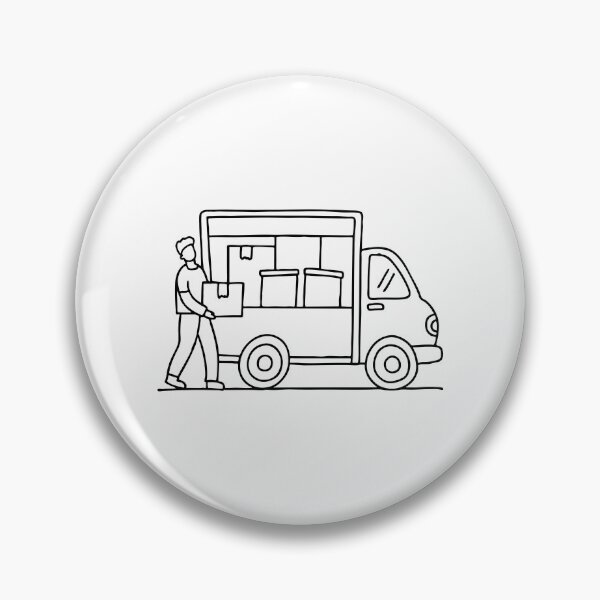 Item preview, Person packing boxes and loading them into a moving truck, preparing to relocate designed and sold by rasagamastore.