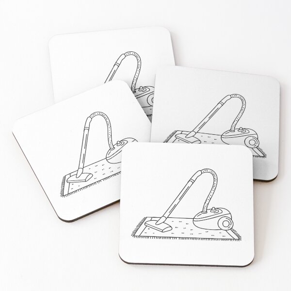 Item preview, Vacuum removing dust from carpet designed and sold by rasagamastore.