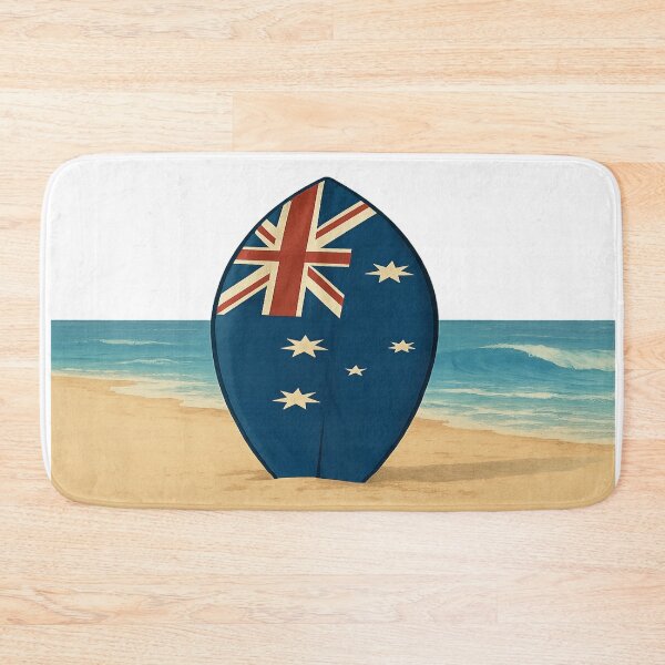 Item preview, Aussie Surf Pride: Australia Flag Beach Vibes designed and sold by Globalcitytees.