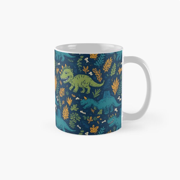 Item preview, Jurassic Jungle Smiling Dinosaurs designed and sold by MidArtForge.