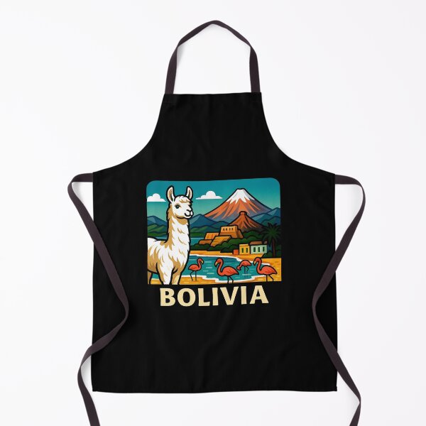 Item preview, Bolivia - Salar de Uyuni, Llama & Flamingos designed and sold by Myra365Art.