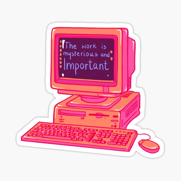Item preview, Lumon Industries Die Arbeit ist geheimnisvoll und wichtig designed and sold by IHateDumplings.