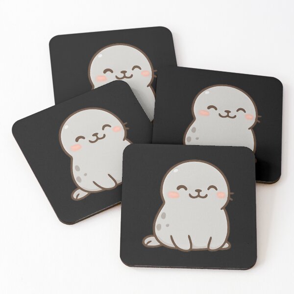 Item preview, Harbor Seals content smile designed and sold by DamioPolArt.