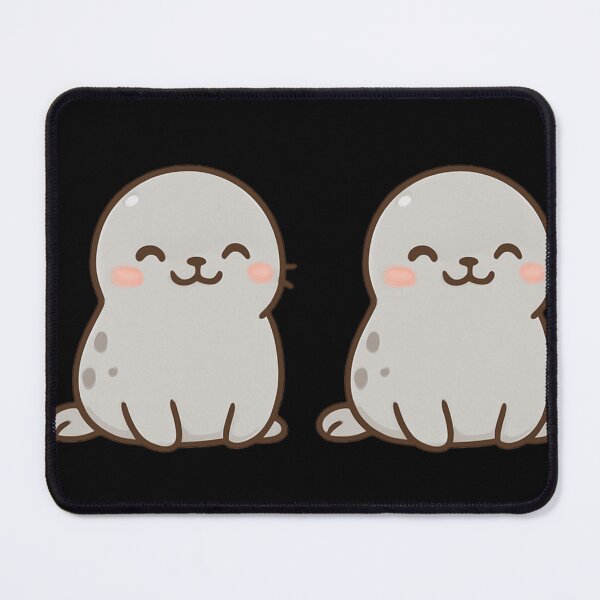 Item preview, Harbor Seals content smile designed and sold by DamioPolArt.