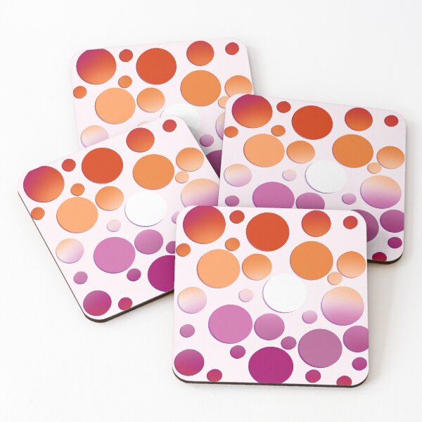 Item preview, Lesbian Pride Dots (Gradient Only) designed and sold by PrideofDragons.
