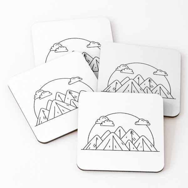 Item preview, Clouds hugging the top of a forested ridge designed and sold by rasagamastore.