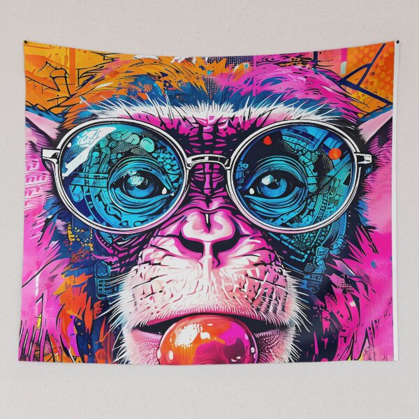 Item preview, Pop Art Monkey with Lollipop designed and sold by paulrommer.