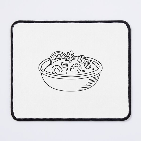 Item preview, Risotto being served in a rustic bowl with seafood, garnished with parsley and lemon wedges designed and sold by rasagamastore.