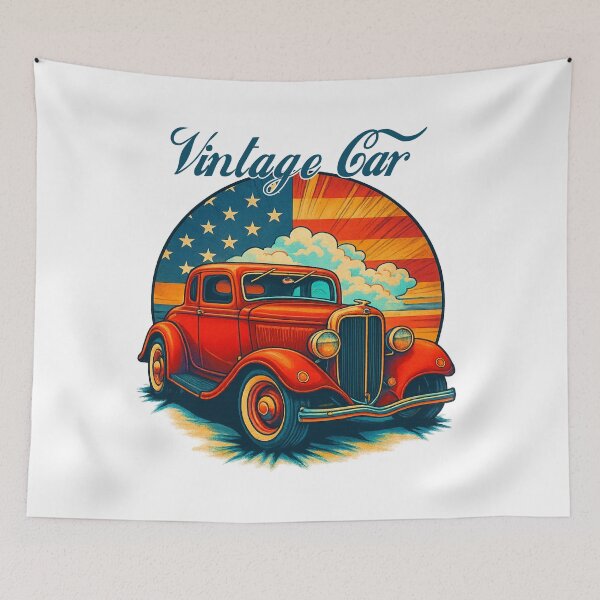Item preview, Vintage Car.09 designed and sold by TATTOO-DESIGN.