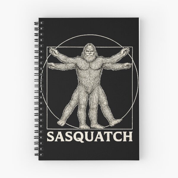 Item preview, Sasquatch Vitruvian Man Cryptid Funny Bigfoot designed and sold by Shirt-Face.